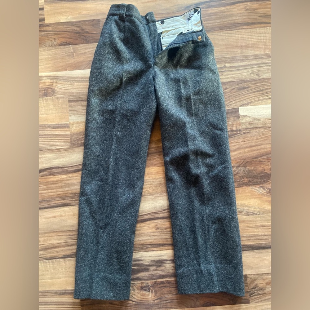 VTG 28/30 Woolrich Charcoal Pants